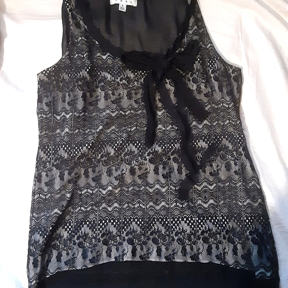 💜5/$25💜Cabi size sm double layer tank